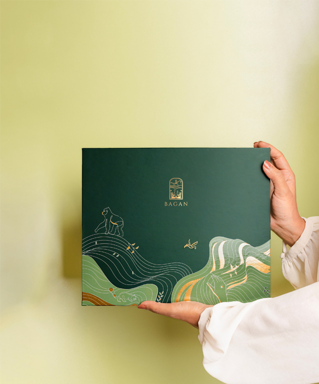 Tea Bagan packaging by Bloom Media Studio